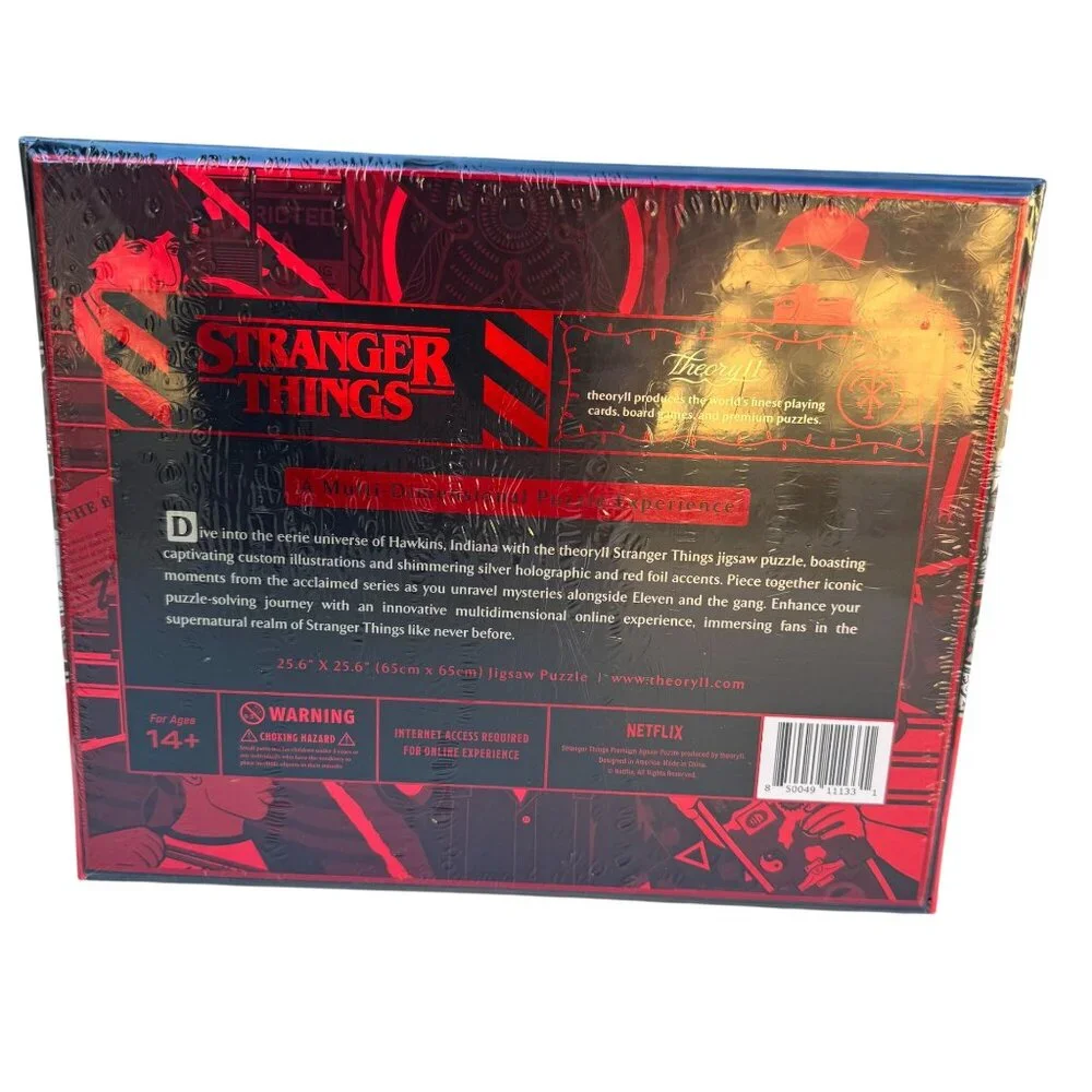 Theory11 Stranger Things 1000-Piece Jigsaw Puzzle 25.6